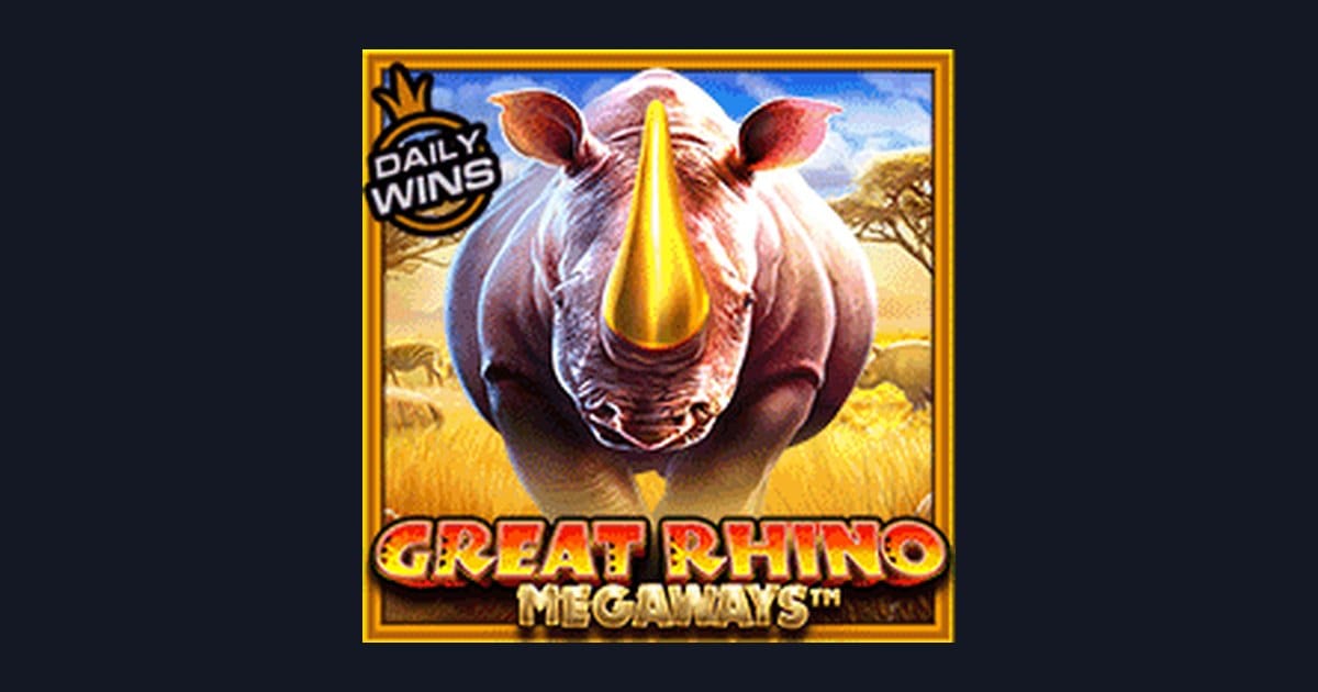 Mengulik Great Rhino Megaways, Slot Anti Rungkad dengan Tarik Dana Instan
